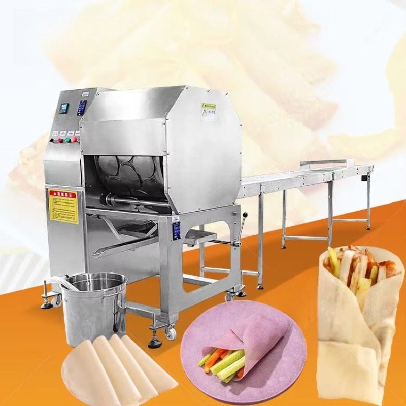 Spring Roll Wrapper - Máquina Automática Completa para Formar Massa
