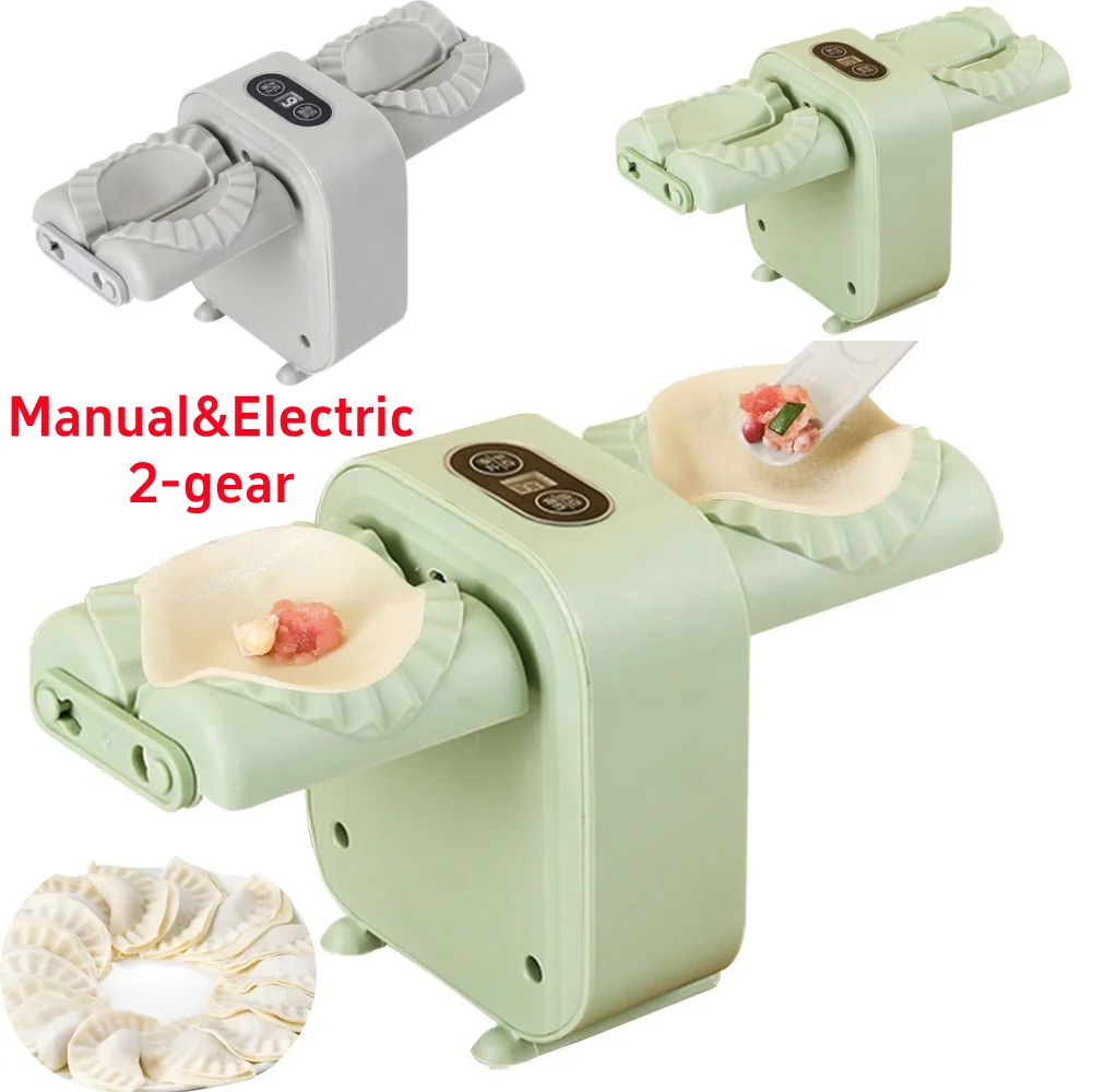 Dumpling Press Set - Máquina Automática de Fazer Dumplings, Operação