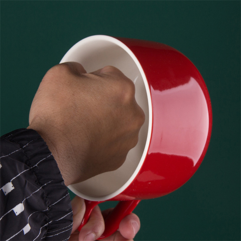 Dim Sum Basket - Caneca de café cerâmica com grande