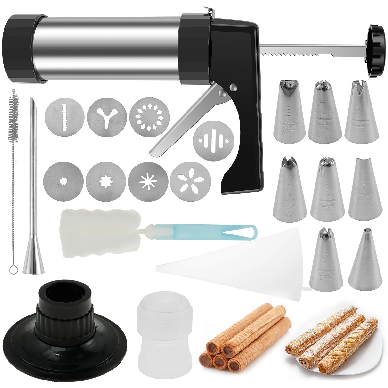 Churros Maker Gun - Máquina de fazer churro de aço