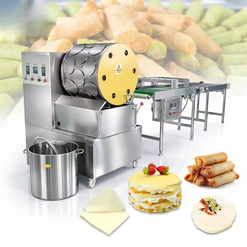 Máquina Automática Completa pa - Spring Roll Wrapper avaliação e preço
