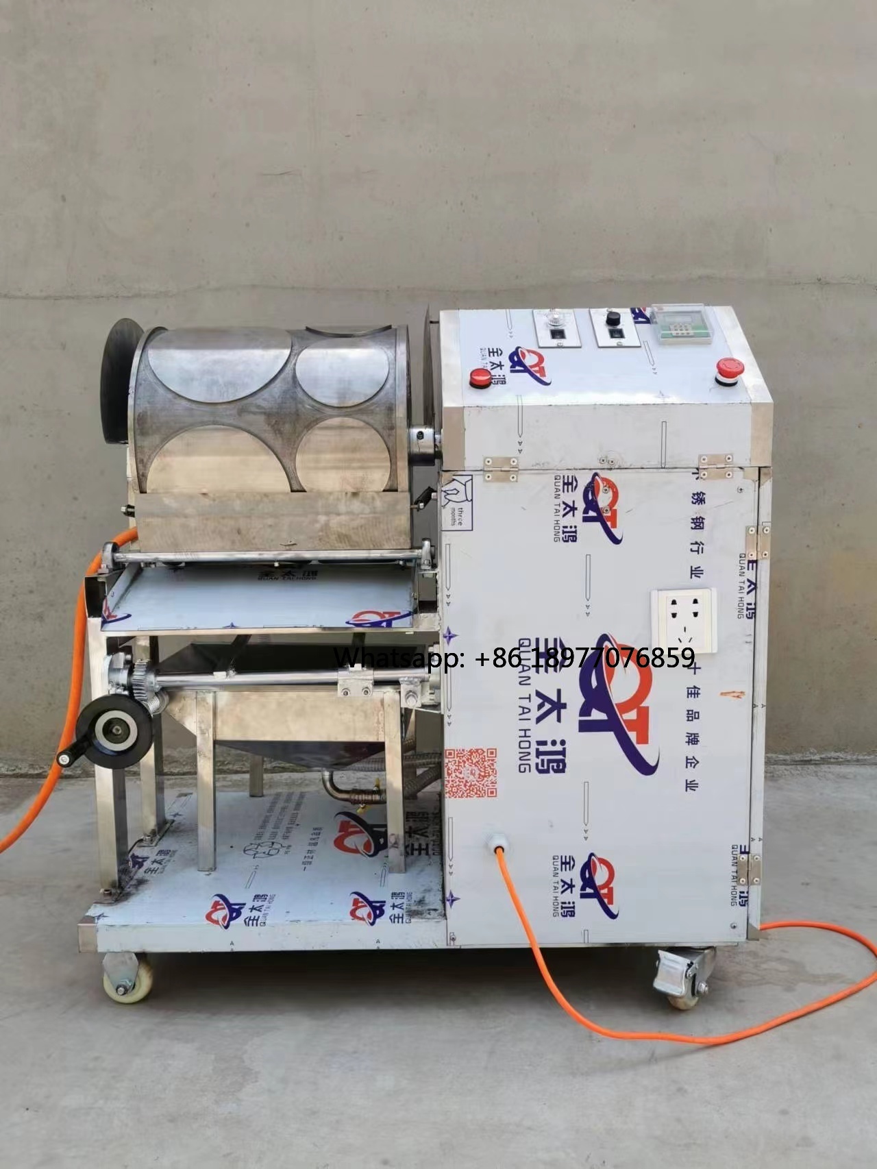 Nova Máquina Elétrica Totalmen - Spring Roll Wrapper avaliação e preço