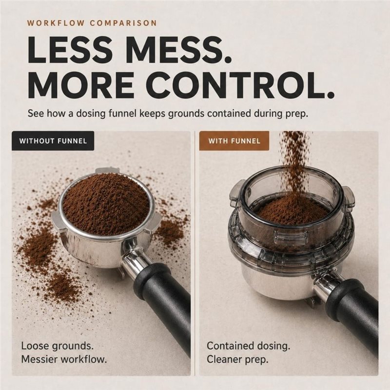 Funil de Dosagem A65T-Twist-Lo - Breville Espresso Barista Touch avaliação e preço