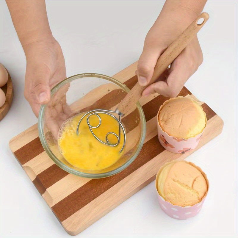 Misturador de massa manual, ba - Danish Pancake Pan avaliação e preço