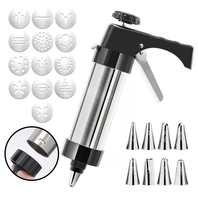 Kit de Prensa Manual Multiuso  - Churros Maker Gun avaliação e preço