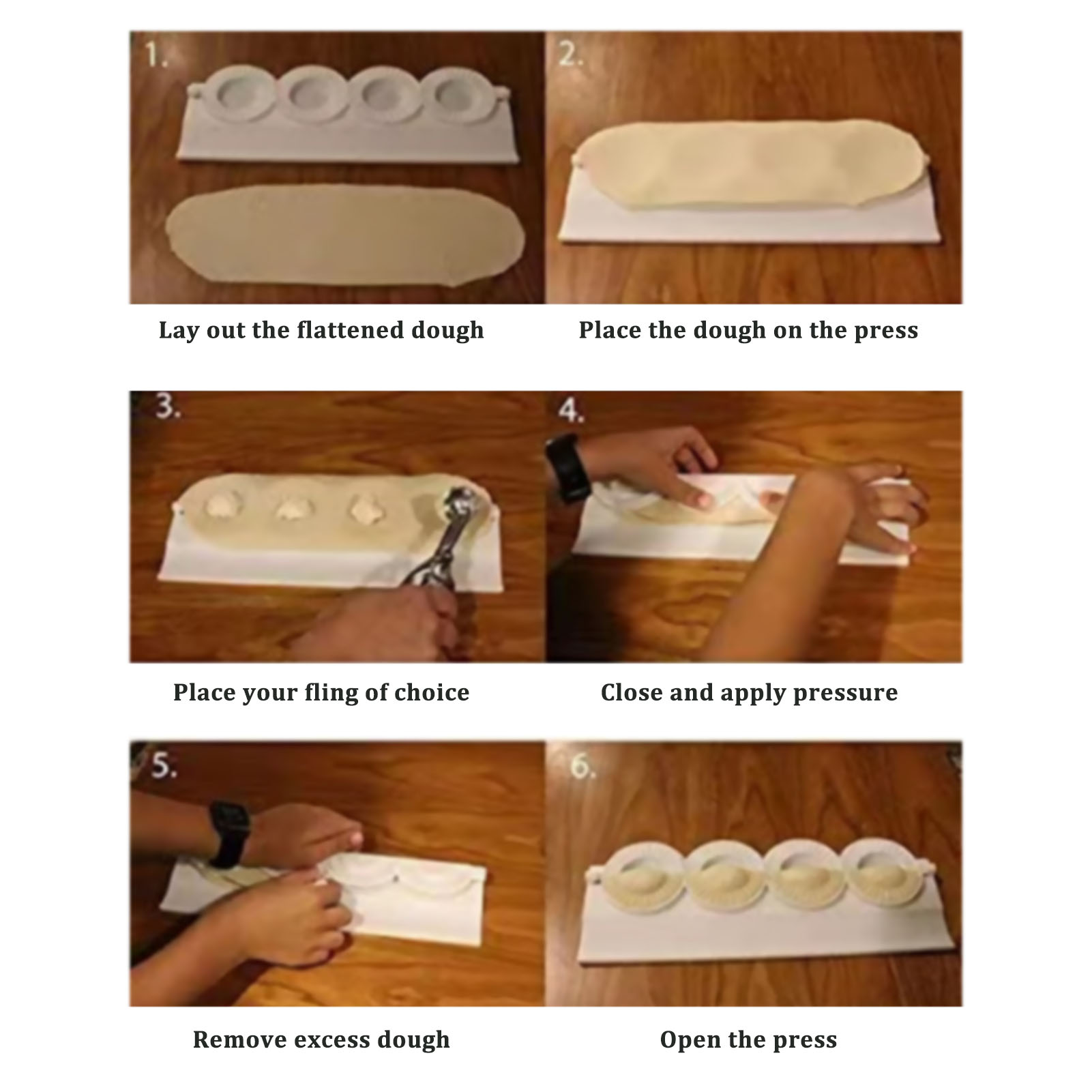 Grande diy bolinho molde impre - Dumpling Press Set avaliação e preço