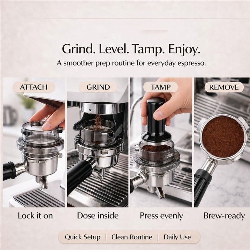 B51CNOVO! Funil de dosagem Twi - Breville Espresso Barista Touch avaliação e preço