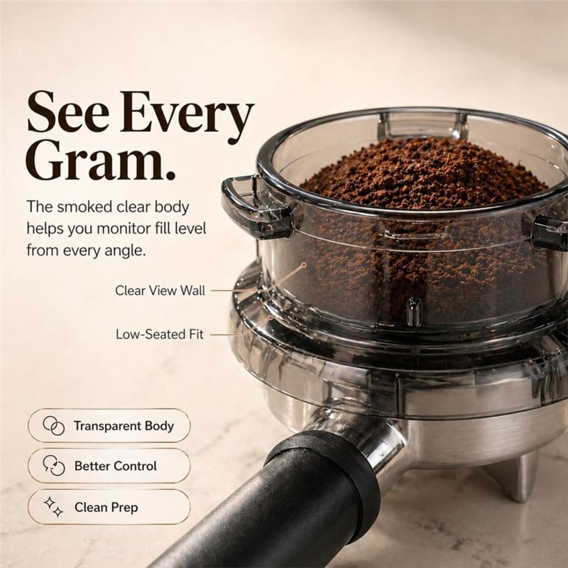 Funil de Dosagem com Trava Gir - Breville Espresso Barista Touch avaliação e preço